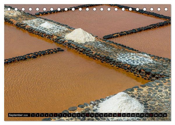 Produktbild: Fuerteventura - Hart am Wind (Tischkalender 2026 DIN A5 quer), CALVENDO Monatskalender