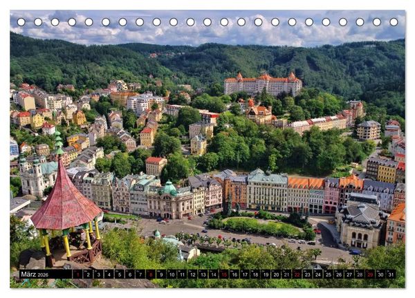 Produktbild: Tschechien (Tischkalender 2026 DIN A5 quer), CALVENDO Monatskalender