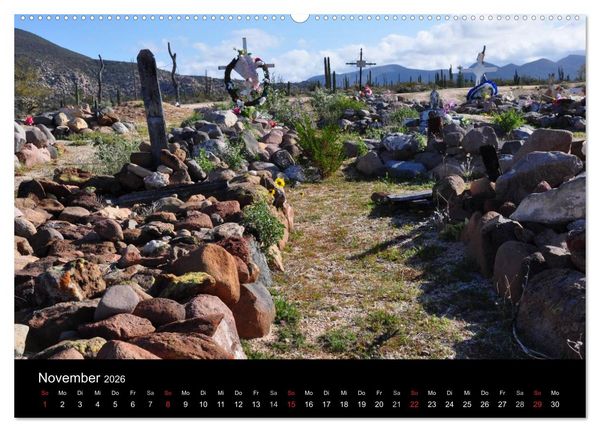 Produktbild: Baja California - Impressionen der mexikanischen Halbinsel (Wandkalender 2026 DIN A2 quer), CALVENDO Monatskalender