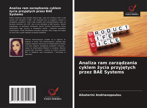 Produktbild: Analiza ram zarz&iquest;dzania cyklem &iquest;ycia przyj&iquest;tych przez BAE Systems