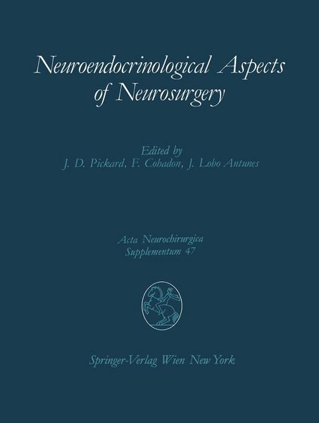 Produktbild: Neuroendocrinological Aspects of Neurosurgery