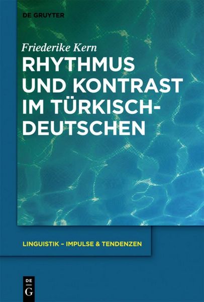 Produktbild: Rhythmus und Kontrast im T&uuml;rkischdeutschen
