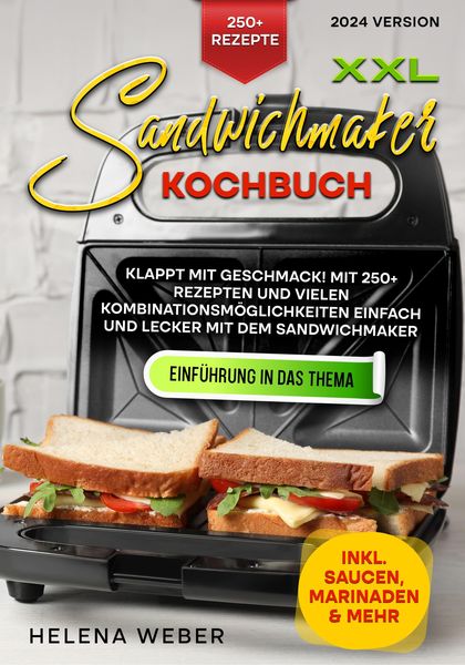 Produktbild: XXL Sandwichmaker Kochbuch