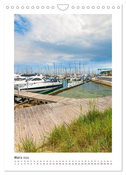 Produktbild: L&uuml;becker Bucht Seeb&auml;der an der Ostsee (Wandkalender 2026 DIN A4 hoch), CALVENDO Monatskalender