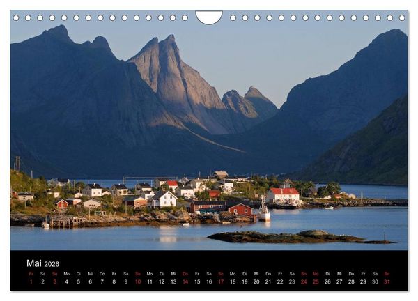 Produktbild: Norwegen (Wandkalender 2026 DIN A4 quer), CALVENDO Monatskalender
