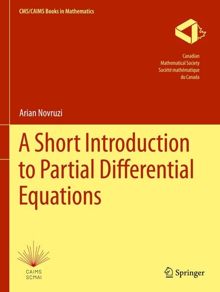 Produktbild: A Short Introduction to Partial Differential Equations