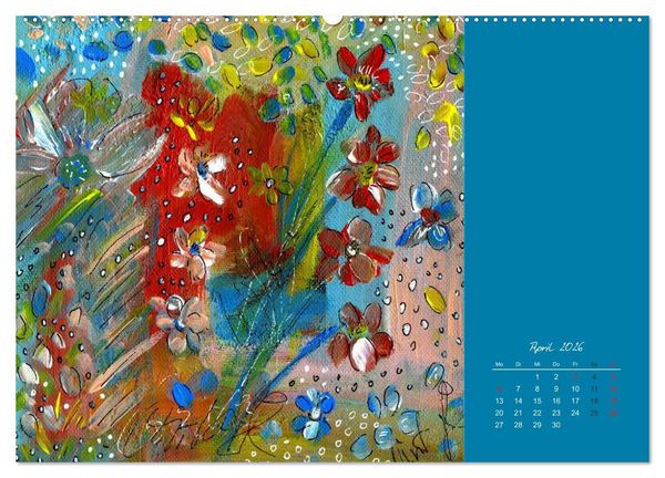 Produktbild: Blumenduft (hochwertiger Premium Wandkalender 2026 DIN A2 quer), Kunstdruck in Hochglanz