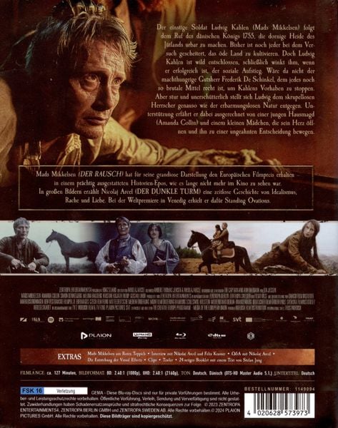Produktbild: King's Land - Mediabook (4K Ultra HD) (+ Blu-ray)