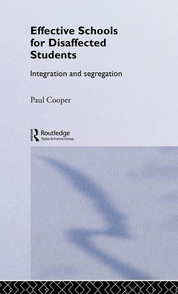 Produktbild: Effective Schools for Disaffected Students