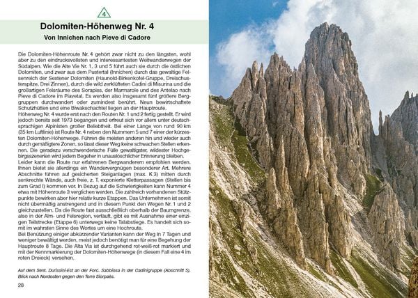 Produktbild: Dolomiten Höhenwege 4-7