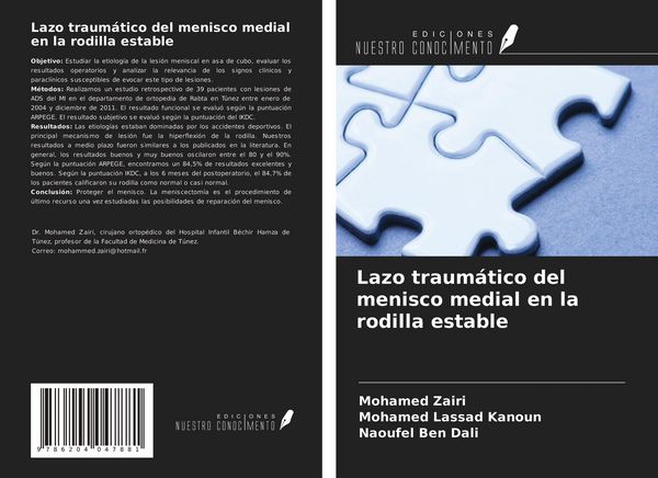 Produktbild: Lazo traum&aacute;tico del menisco medial en la rodilla estable
