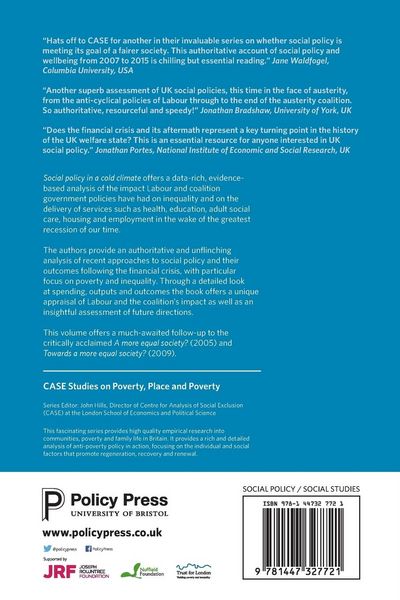 Produktbild: Social policy in a cold climate