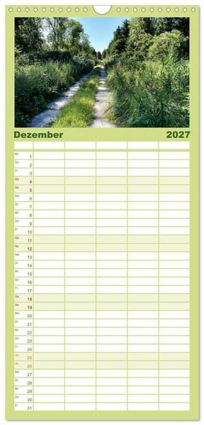 Produktbild: Familienplaner 2027 - Das idyllische Usedom mit 5 Spalten (Wandkalender, 21 x 45 cm) CALVENDO