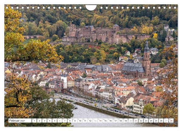 Produktbild: Baden-W&uuml;rttemberg - Heidelberg (Wandkalender 2027 DIN A4 quer), CALVENDO Monatskalender