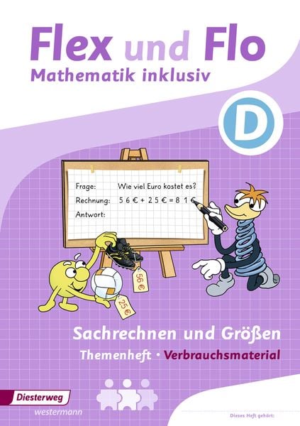 Flex und Flo - Mathematik inklusiv, Geheftet von Christopher Dohmann,Anik Köhpcke,Susanne Jäger,Nicole Timmermann, Verlag Moritz Diesterweg in