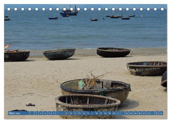 Produktbild: Vielseitiges Vietnam (Tischkalender 2026 DIN A5 quer), CALVENDO Monatskalender