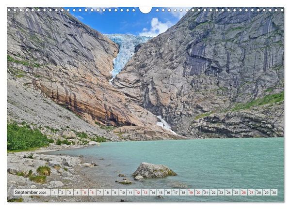 Produktbild: Norwegen erkunden mit dem Wohnmobil (Wandkalender 2026 DIN A3 quer), CALVENDO Monatskalender