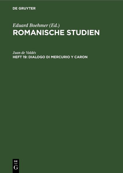 Produktbild: Dialogo di Mercurio y Caron