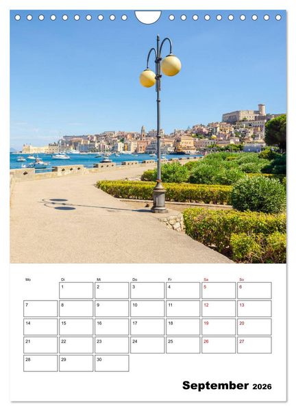 Produktbild: Gaeta Italien (Wandkalender 2026 DIN A4 hoch), CALVENDO Monatskalender