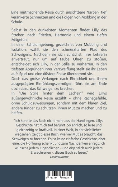 Produktbild: Die Stille hinter dem L&auml;cheln