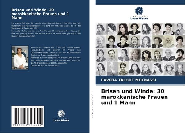 Brisen und Winde: 30 marokkanische Frauen und 1 Mann, Taschenbuch von Fawzia Talout Meknassi, Verlag Unser Wissen, 9786205395615