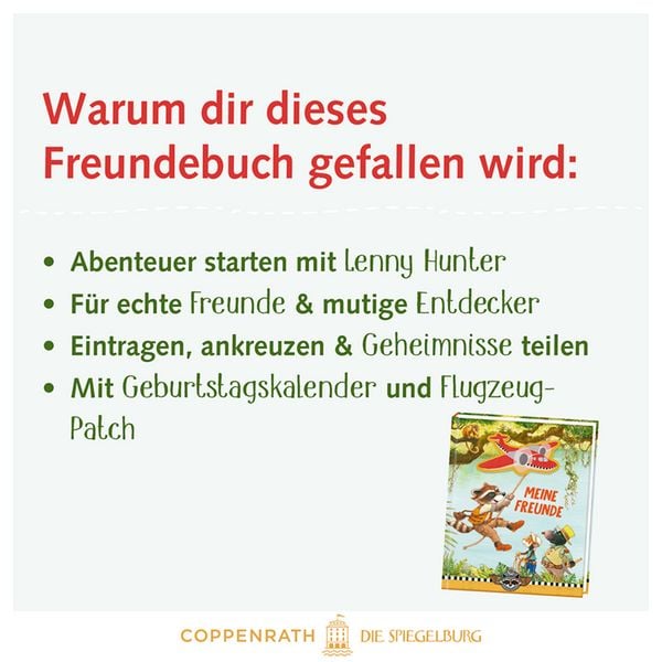 Produktbild: Freundebuch: Lenny Hunter - Meine Freunde