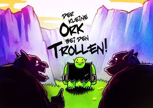 Produktbild: Der kleine Ork bei den Trollen