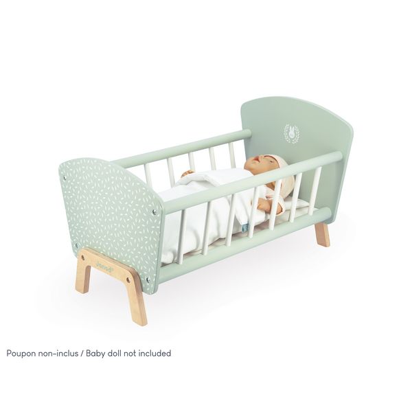 Produktbild: Puppenbett mit Hasenmotiv &ndash; F&uuml;r s&uuml;&szlig;e Tr&auml;ume