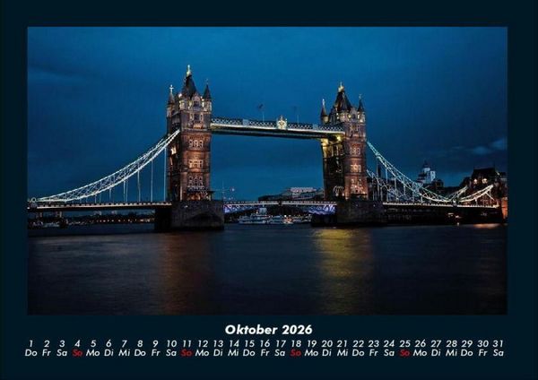 Produktbild: Architektur 2026 Fotokalender DIN A4
