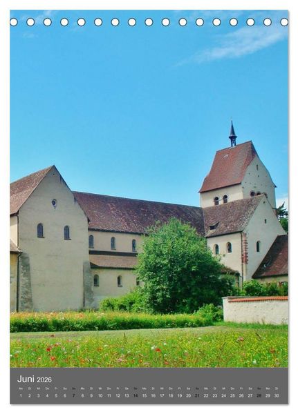 Produktbild: Kirchen und Kl&ouml;ster deutsche Kleinode (Tischkalender 2026 DIN A5 hoch), CALVENDO Monatskalender