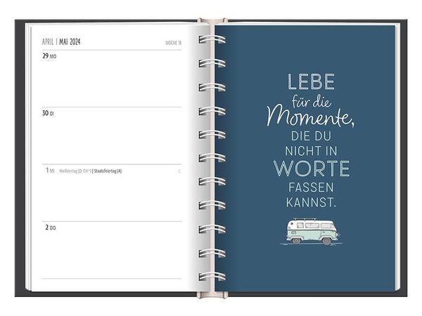 Terminplaner 2024 Nimm dir Zeit