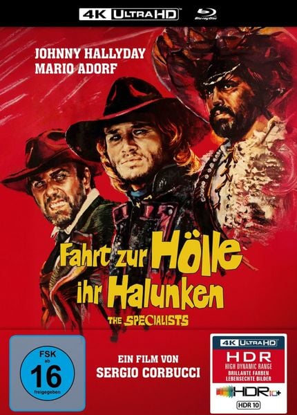 Produktbild: Fahrt zur H&ouml;lle, ihr Halunken (The Specialists) - 2-Disc Limited Collector's Edition Mediabook (4K UHD-Blu-ray + Blu-ray)