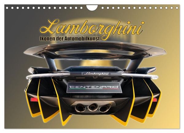 Produktbild: Ikonen der Automobilkunst (Wandkalender 2025 DIN A4 quer), CALVENDO Monatskalender