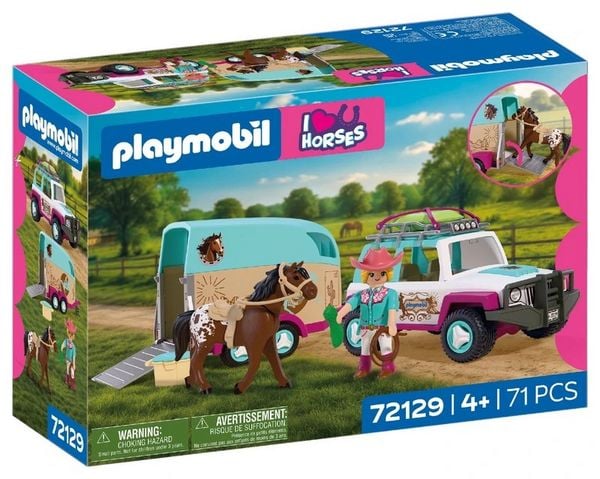 Produktbild: Gel&auml;ndewagen mit Pferdeanh&auml;nger