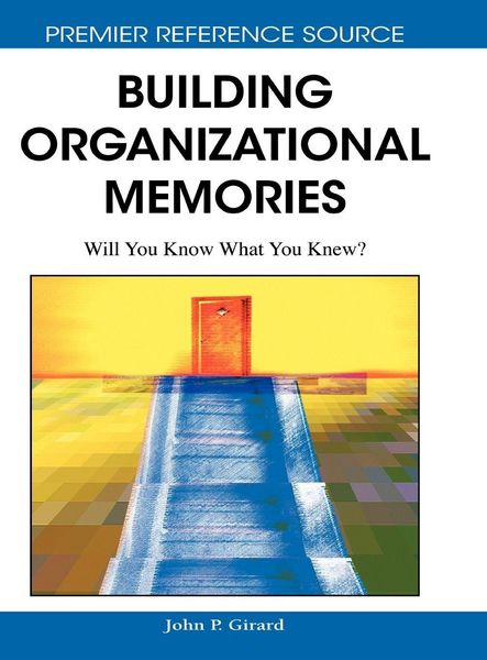 Produktbild: Building Organizational Memories