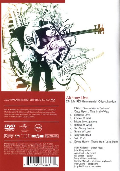 Produktbild: Dire Straits - Alchemy Live/20th Anniversary Edition