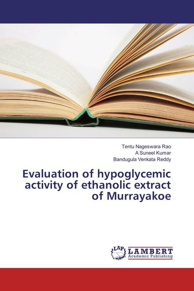 Produktbild: Evaluation of hypoglycemic activity of ethanolic extract of Murrayakoe