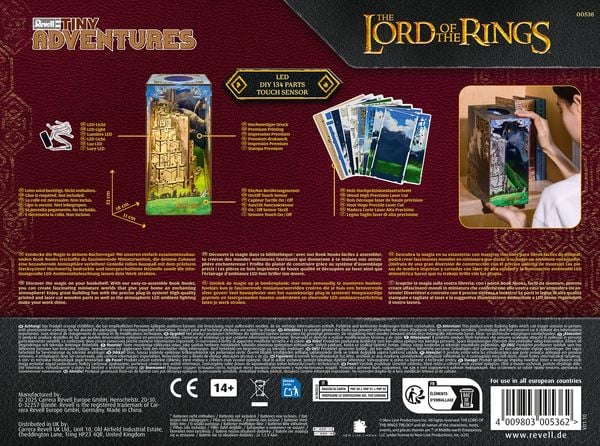 Produktbild: Book Nook DIY B&uuml;cherecke Herr der Ringe Minas Tirith