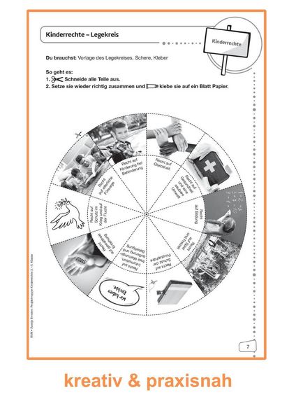 Produktbild: Projektmappe Kinderrechte 3. - 5. Klasse