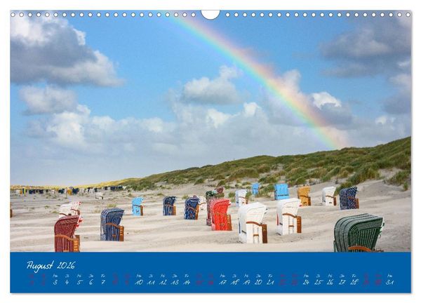 Produktbild: "T&ouml;werland" Juist (Wandkalender 2026 DIN A3 quer), CALVENDO Monatskalender