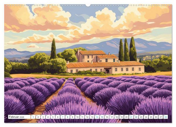 Produktbild: Europas Charme (hochwertiger Premium Wandkalender 2026 DIN A2 quer), Kunstdruck in Hochglanz