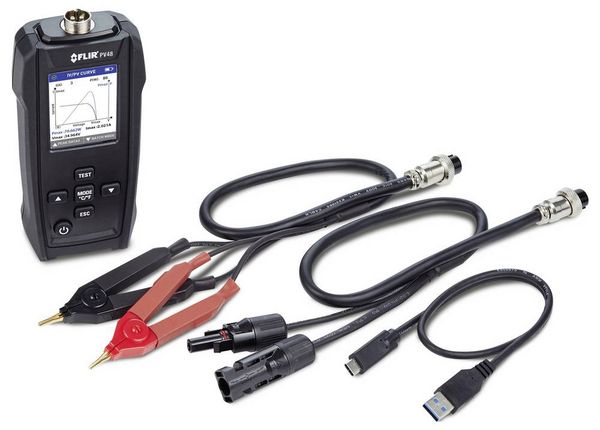Produktbild: FLIR Solarpanel-Tester und I-V-Kennlinien-Tracer mit Temperaturmessungen PV48 Solar-Panel-Tester
