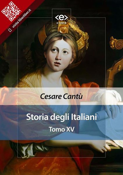 Produktbild: Storia degli Italiani. Tomo XV