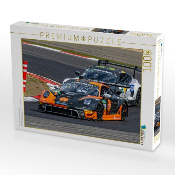 Produktbild: CALVENDO Puzzle Huber Racing / Porsche 911 GT3 R | 1000 Teile Lege-Gr&ouml;&szlig;e 64x48cm Foto-Puzzle f&uuml;r gl&uuml;ckliche Stunden