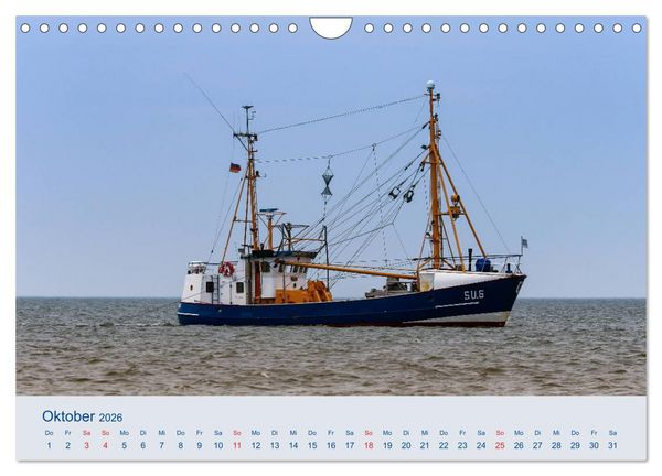Produktbild: Nordseek&uuml;ste Am Strand von Sankt Peter-Ording (Wandkalender 2026 DIN A4 quer), CALVENDO Monatskalender