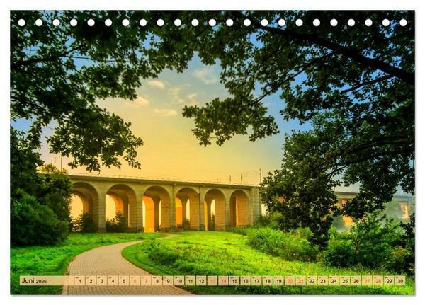 Produktbild: Bielefeld - Der Obersee - unendliche Motive... (Tischkalender 2026 DIN A5 quer), CALVENDO Monatskalender