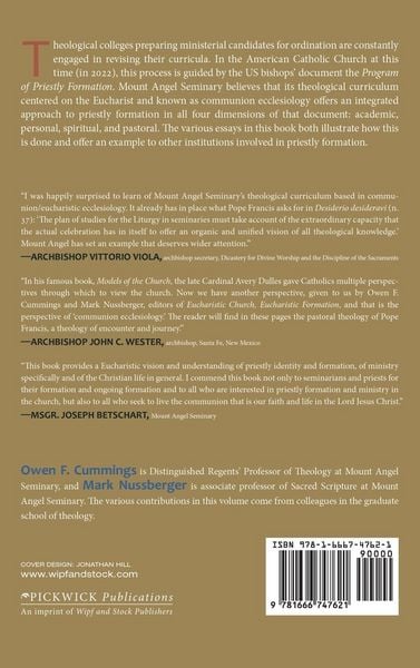 Produktbild: Eucharistic Church, Eucharistic Formation
