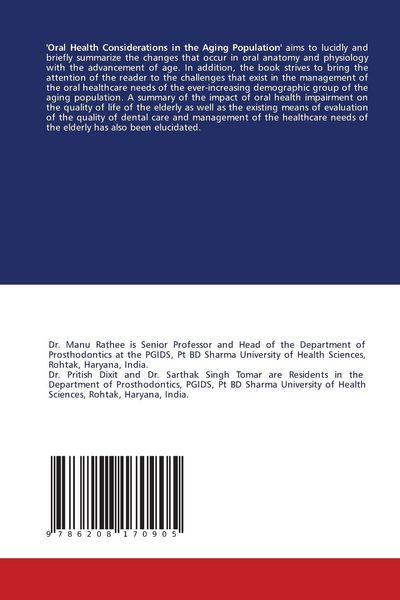 Produktbild: Oral Health Considerations in the Aging Population