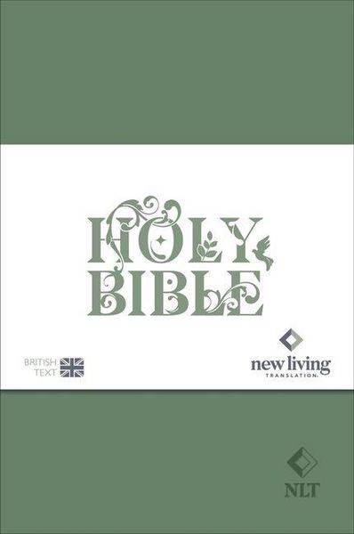 Produktbild: NLT Holy Bible, Sage Green Flexiback, Leather-Feel, Debossed Detailing, British Text, NLT New Living Translation, Flexiback, Standard size