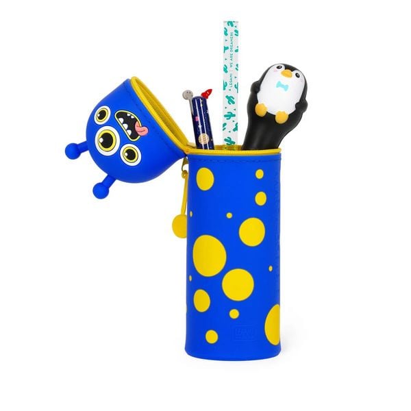 Produktbild: Legami 2-in-1-Federmäppchen aus Silikon - Kawaii - Monster